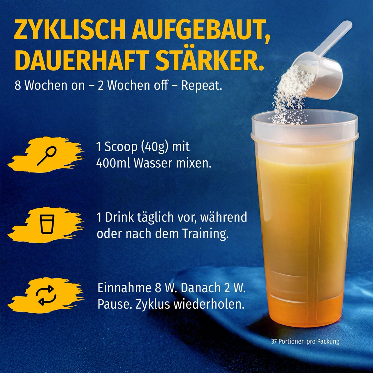 ALL STARS ZELLTECH - Creatine Cell Volume Optimizer - Mit der