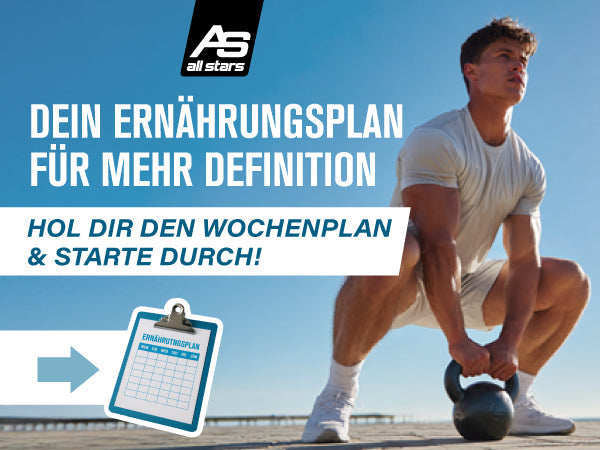 Ernährungsplan für Männer -