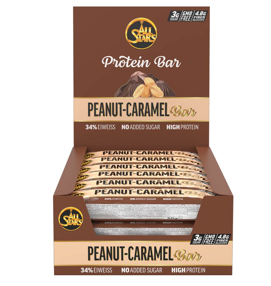 ALL STARS Protein Bar Peanut  im Tray