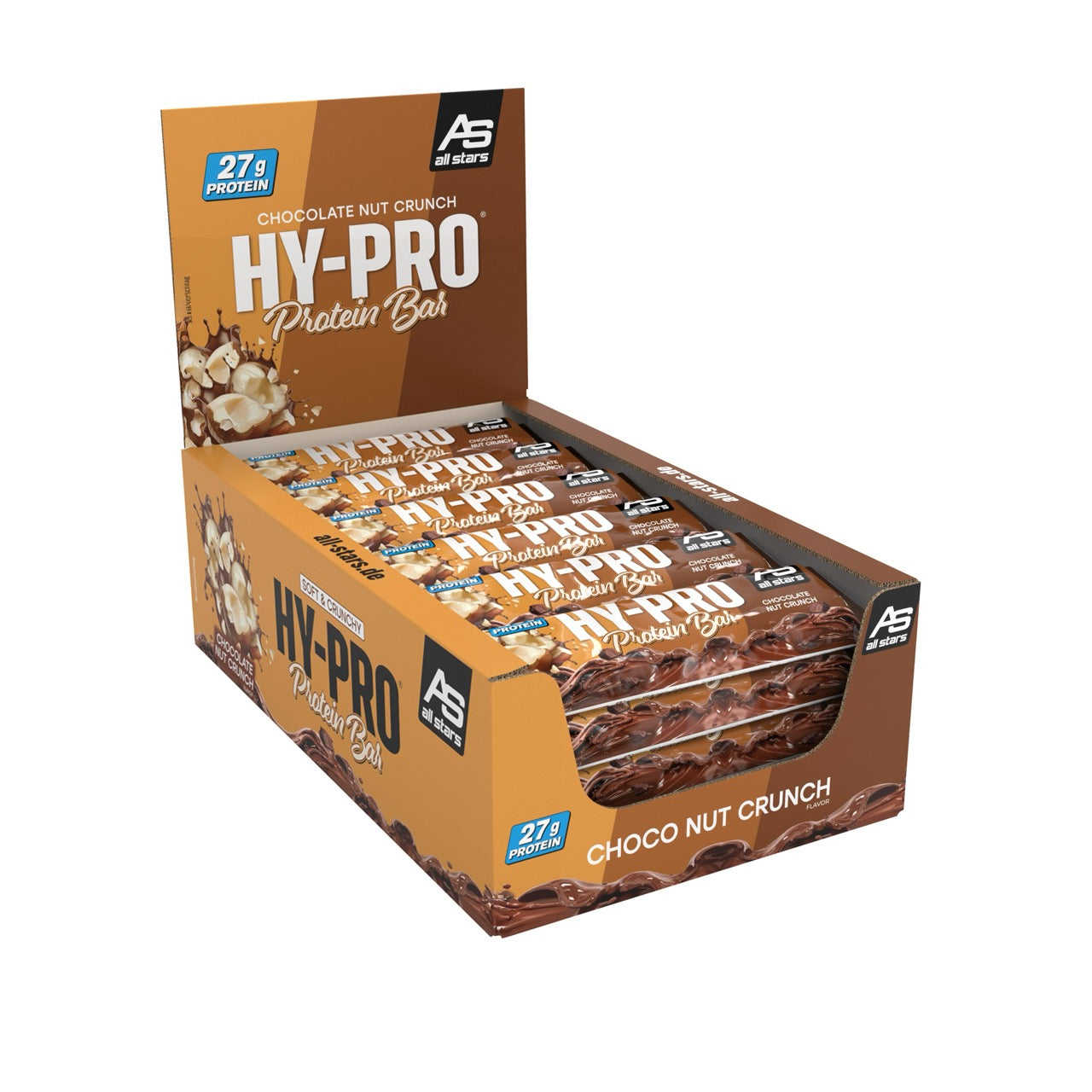 Gro (HYPRO BAR_100g_Choc Nut Crunch DISPLAY_LEFT (Cutout))