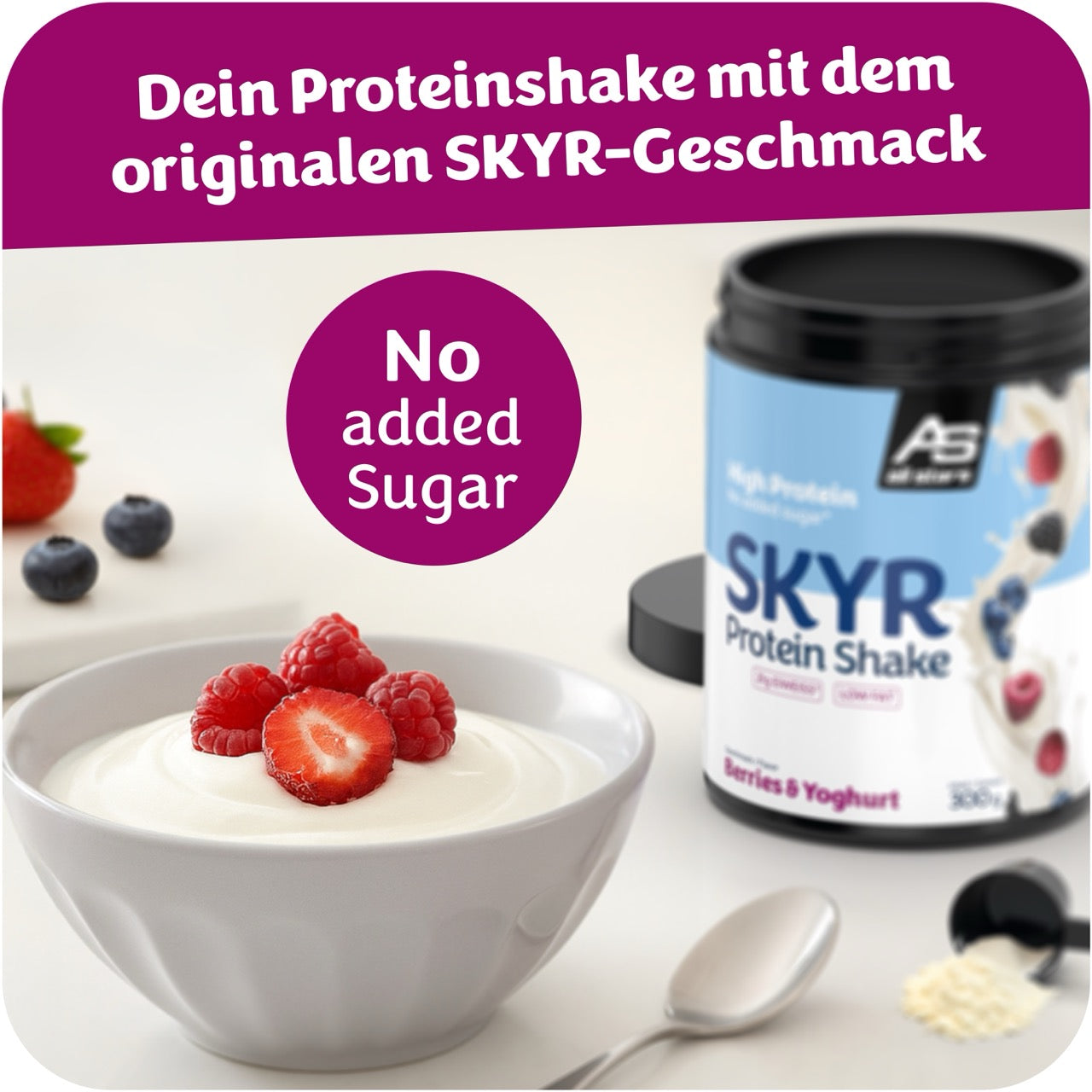 Gro (SKYR Protein 300g_Berries - Yoghurt_Image 4)