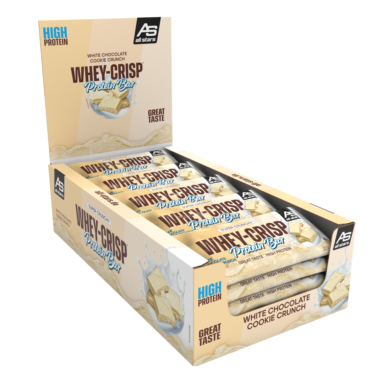 Gro (WHEY CRISP_White Chocolate_CDU_Render-Layer 1)