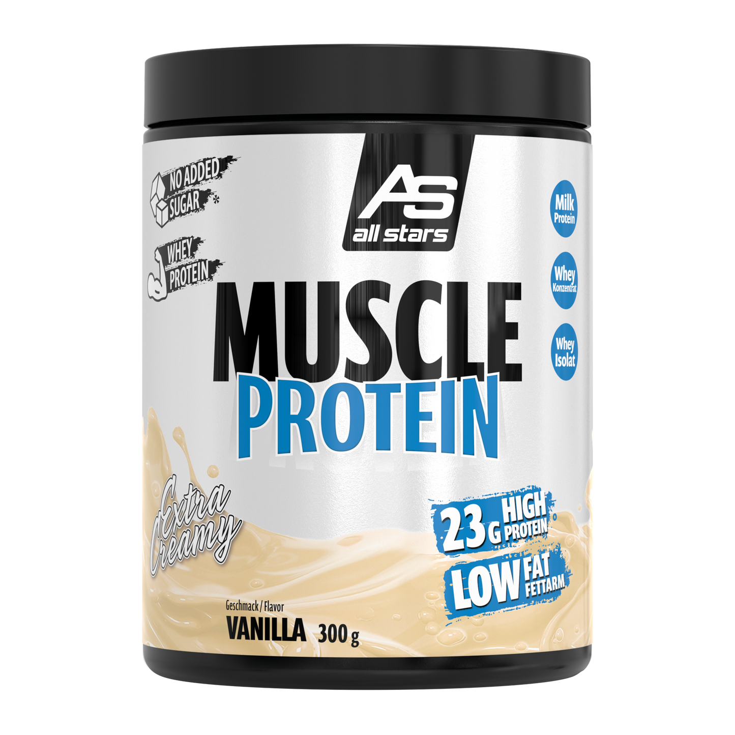 Muscle Protein 300g_Vanilla_Cutout
