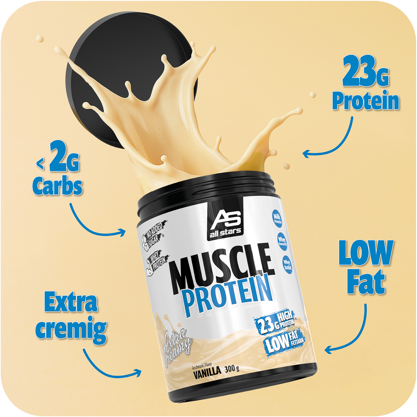 Muscle Protein 300g_Vanilla_Top7_dwg_Image 2