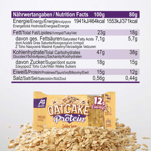 Oatcake Protein Golden Syrup Riegel Bild-4_600x600