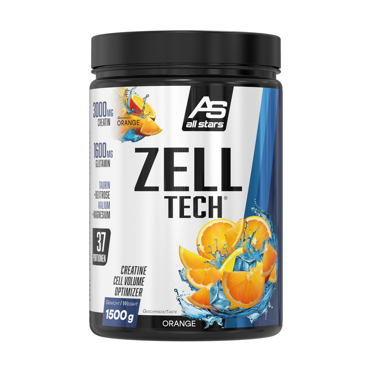 ZELL TECH_1500g_Orange_Front
